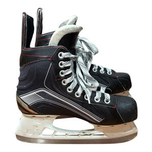 Bauer Vapor X400 Ice Hockey Skates Youth TUUK Lightspeed Pro Black Red